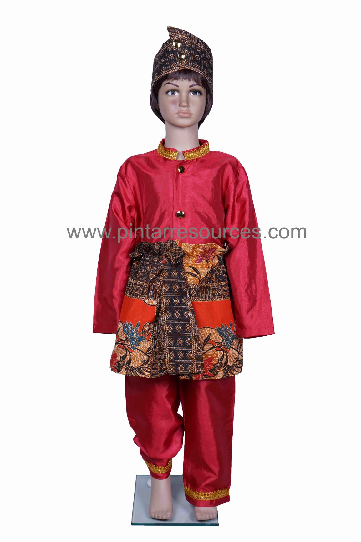 PS2011 Malay Traditional Costume Baju Melayu (6 Colours) Pintar Resources